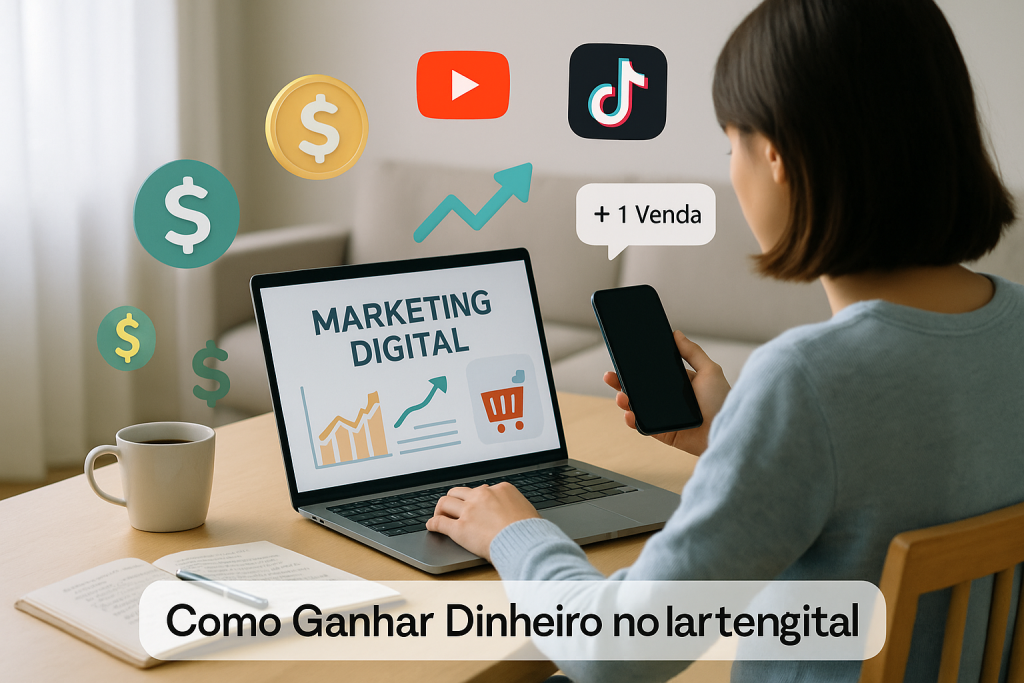 Como Ganhar dinheiro no Marketing Digital - Morim